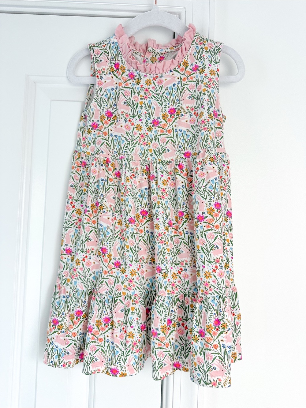 Magnetic me floral bunny dress 3T EUC